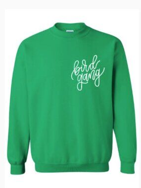 Philly Threads “Bird Gang” Crewneck – Kelly Green | Women’s Small 🦅💚